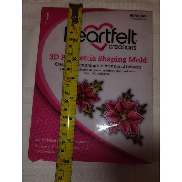 Heartfelt Creations 3D Poinsettia Shaping Mold - Picture 5 of 8